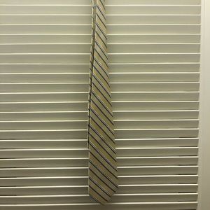 Men’s Burma Bibas Tie Blue and Gold